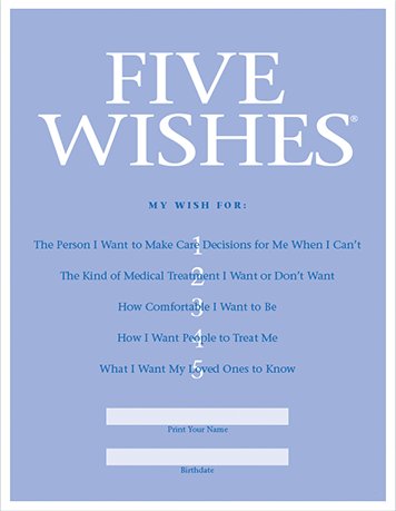 five wishes advance directive