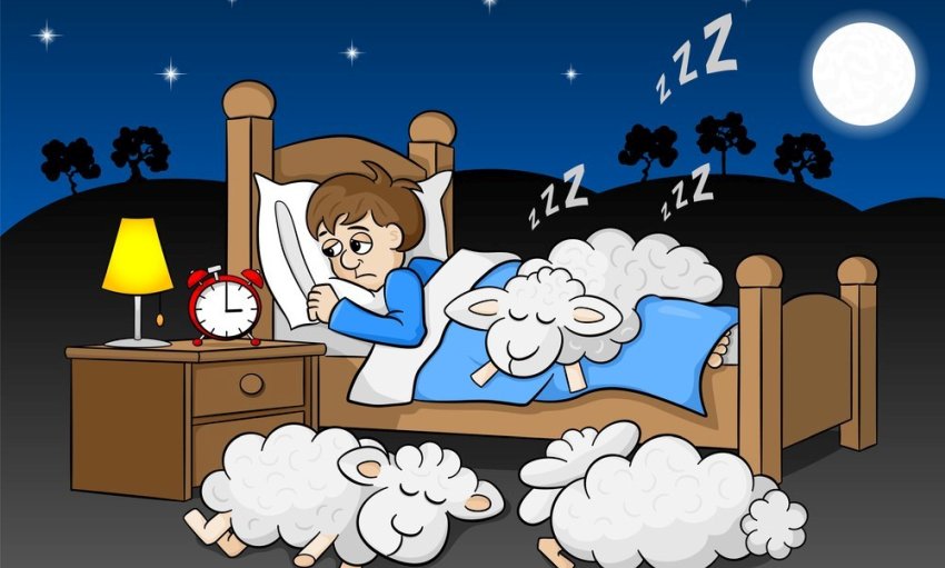 insomnia counting sheep