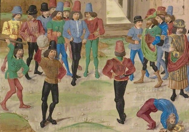 jugglers in medieval england
