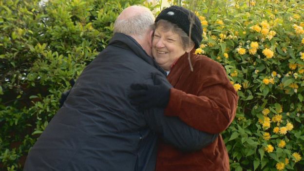 peter hugs wife with dementia